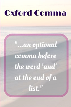 Oxford Comma