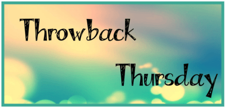 #ThrowbackThursday on It's Book Life blog