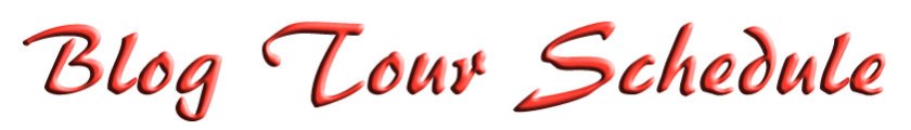 Blog Tour Schedule