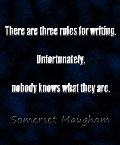 Saying by Somerset Maugham