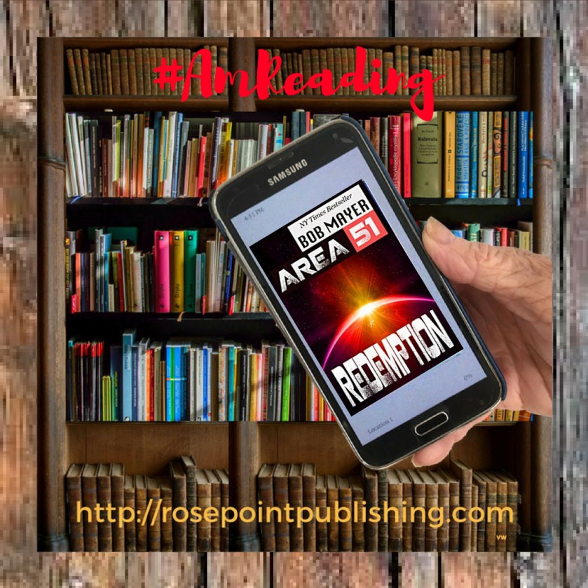 #AmReading - Area 51 - Redemption by Bob Mayer