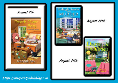 Upcoming book reviews for August