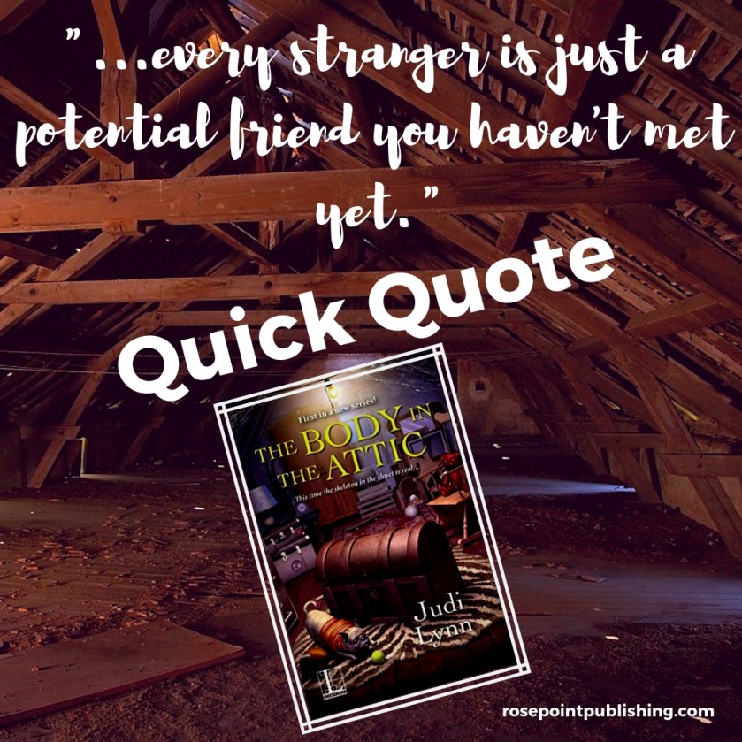 Quick Quote- Body in the Attic