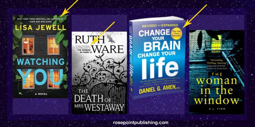 NYT Bestselling authors and books