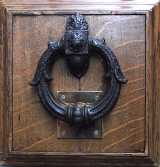 Newgate's Knocker - Entry to Newgate Prison, London