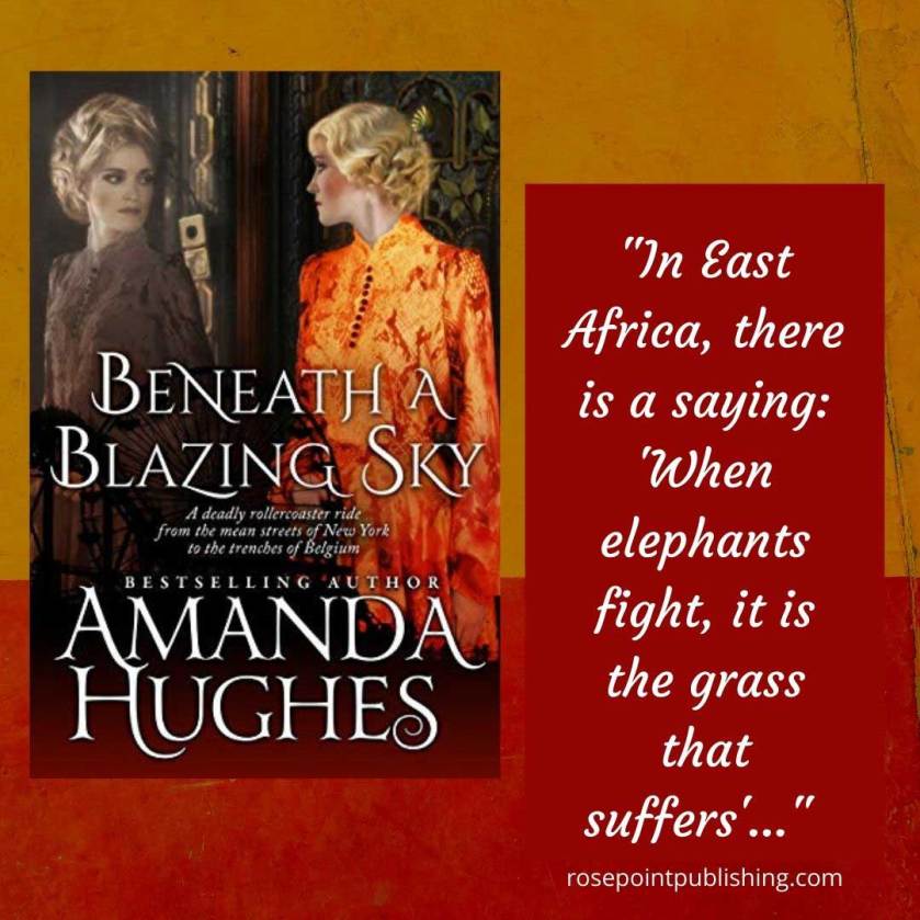 Beneath a Blazing Sky by Amanda Hughes