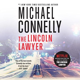 The Lincoln Lawyer by Michael Connelly--audiobook cover