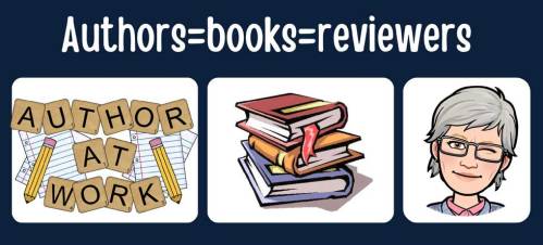 Authors to books to reviewers