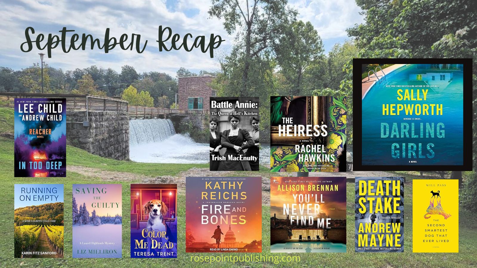 Rosepoint Publishing - September Recap