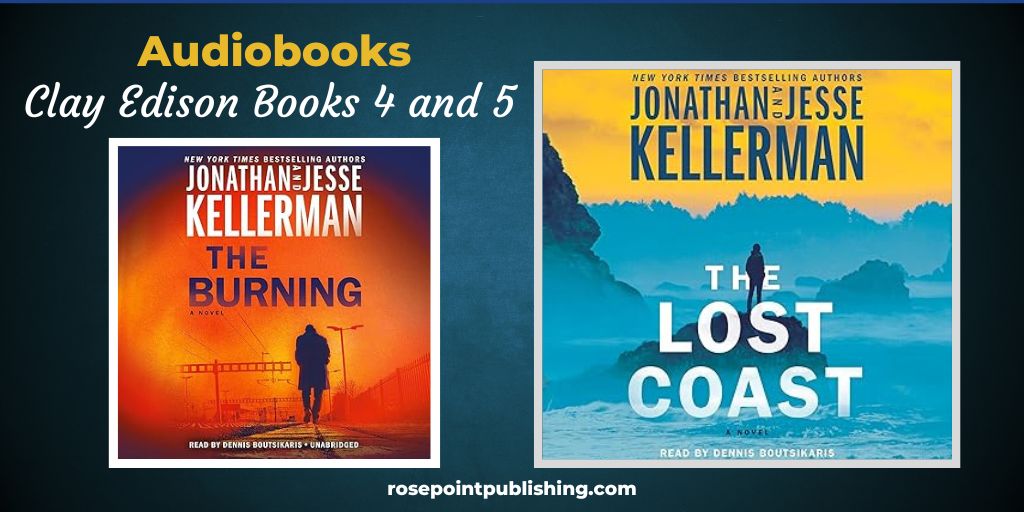 Audiobooks - The Burning and The Lost Coast by Jonathan and Jesse Kellerman