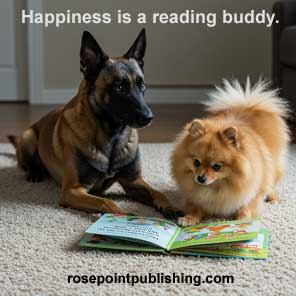 Happiness is a reading buddy.