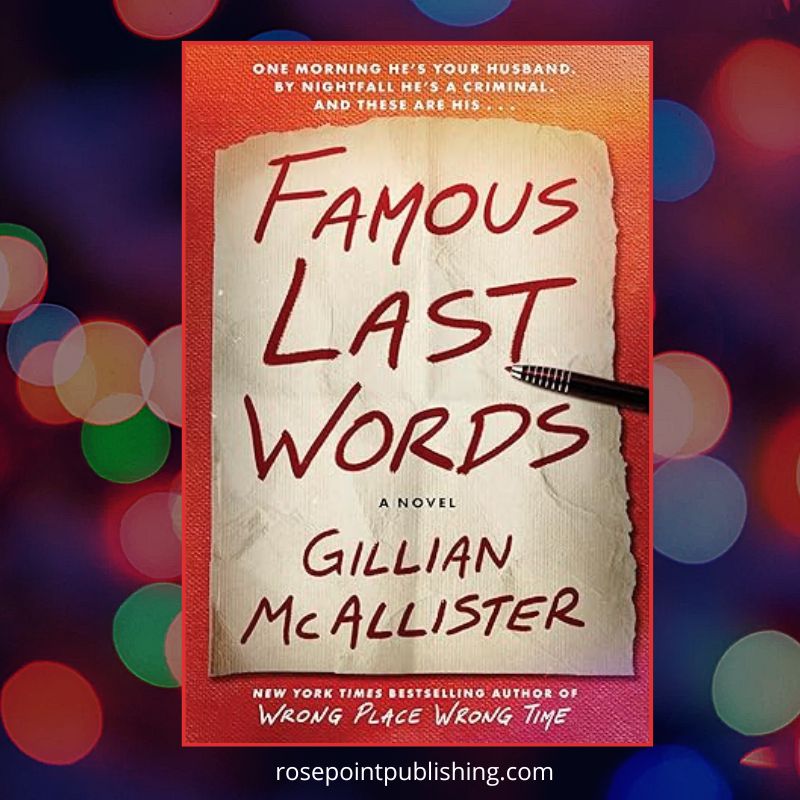 Famous Last Words by Gillian McAllister