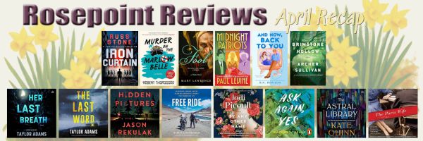 Rosepoint Publishing - April Recap
