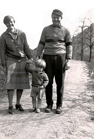 Ernest, Hadley, and son