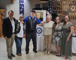 Memorial service for Navy buddy
